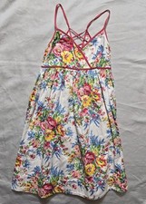 Ralph Lauren Girls Tank Midi Dress 10 Floral