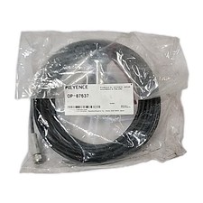 KEYENCE OP-87637 Connector Cable M12 Straight 10m Oil-Resistant NEW