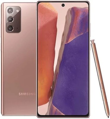 Samsung Galaxy Note20 5G  Verizon Unlocked 128GB Mystic Bronze B Heavy Burn