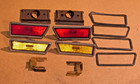 1970 72 Buick Skylark GS 455 GSX Stage 1 Side Marker Lights Set
