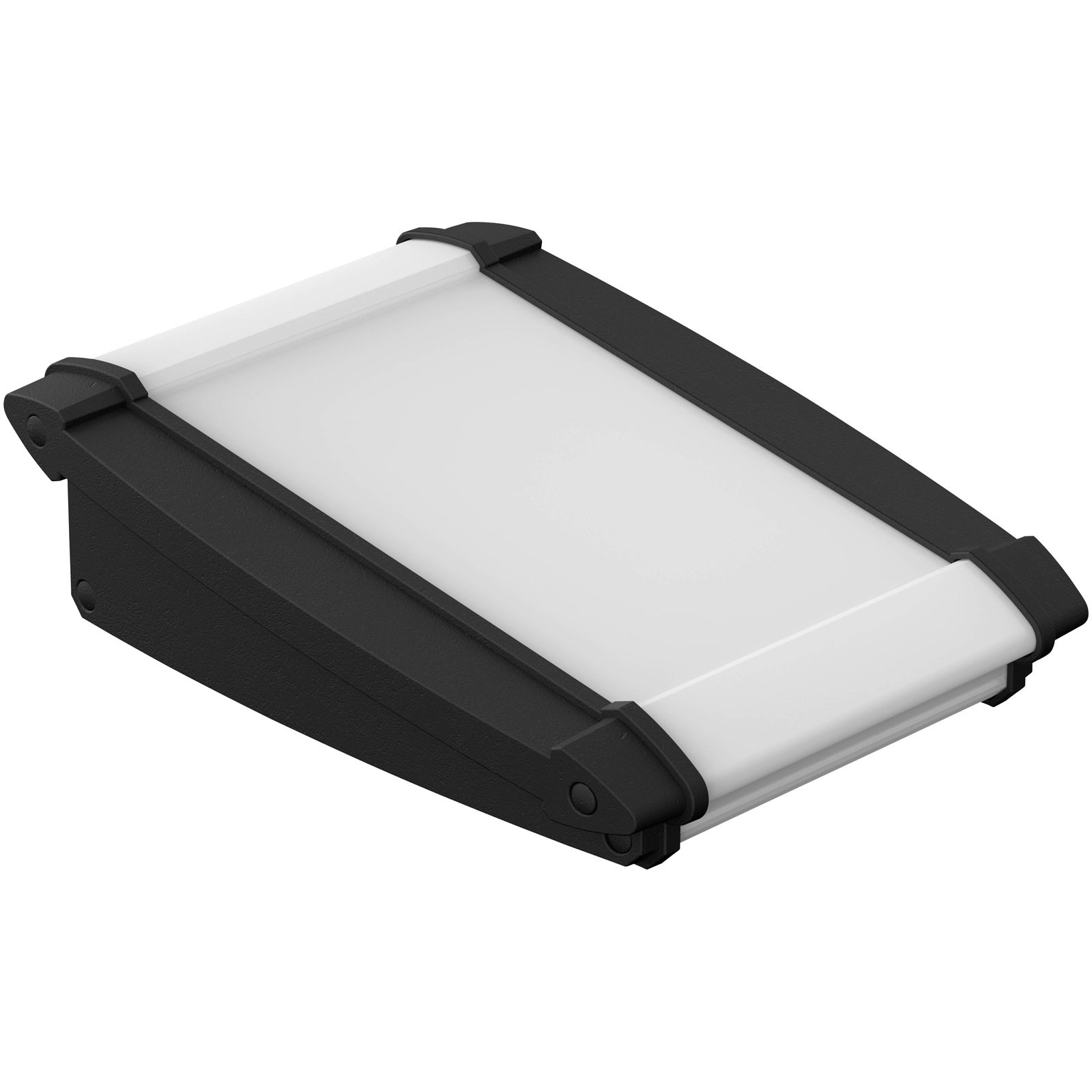 BOPLA Alu-Topline desk Casing Aluminium ecru/black