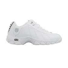 K-Swiss ST329 CMF Men's Leather Sneakers White/Black/Silver