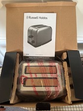 Russell Hobbs Futura 2 Slice Toaster – Brushed Stainless Steel (Model 18780) NEW