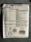 McCalls Crafts M6338 Cookout Carriers Hot Pad Picnic Totes Sewing Pattern UNCUT — photo 2