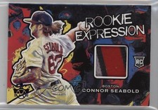 2022 Diamond Kings Rookie Expression Relics Purple 1/15 Connor Seabold 0bt4