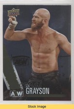 2021 Upper Deck AEW All Elite Wrestling Rainbow Foil Stu Grayson #32 READ 2k4