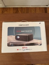 DBPower Smart Projector with WiFi and Bluetooth 1080p Projector with AutoFocus
