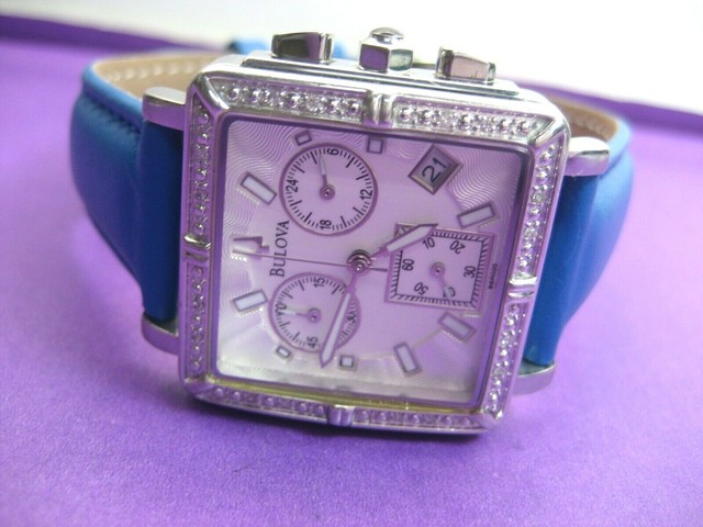 does bulova use real diamonds