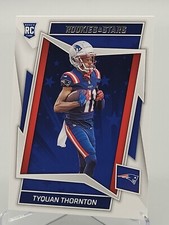 2022 PANINI ROOKIES & STARS TYQUAN THORNTON ROOKIE BASE CARD PATRIOTS NFL 137