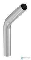Edelstahl Rohrbogen 45°, Aus Rohr 48,3 X 2,5Mm, Radius-Mitte: 85Mm, V2A