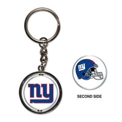 New York Giants Spinning Schlüsselanhänger / Key Ring, NFL American Football