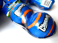 Chuckit Squeaker Tennisball HundebäLle Blau Hundeball Quietschend Gr. S 5Cm