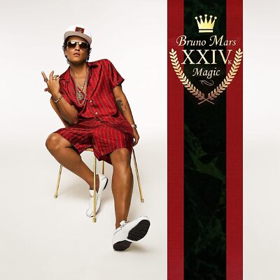 Bruno Mars 24K Magic (Schallplatte) 12'' Album (Clear vinyl) (Limited Edition)