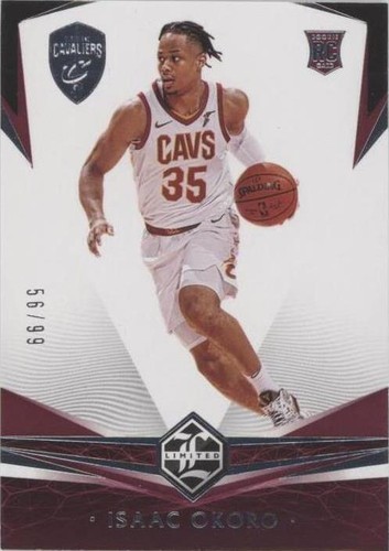 2020-21 Panini Chronicles - Marquee Blue #252 Isaac Okoro /99 (RC