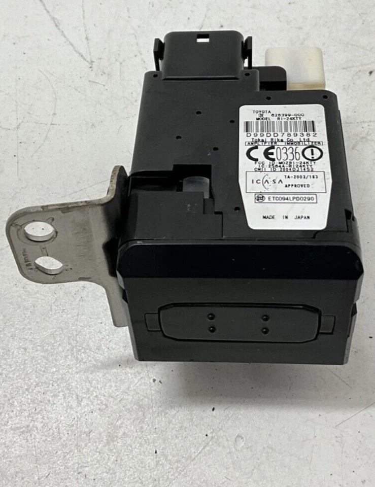 Toyota Prius 2008 llave de encendido inmovilizador de arranque 626399000 OEM Foto 2 de 4