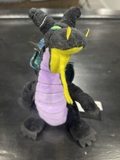 Disney Store Mini Bean Bag Plush the Dragon Sleeping Beauty D104 Rare Great