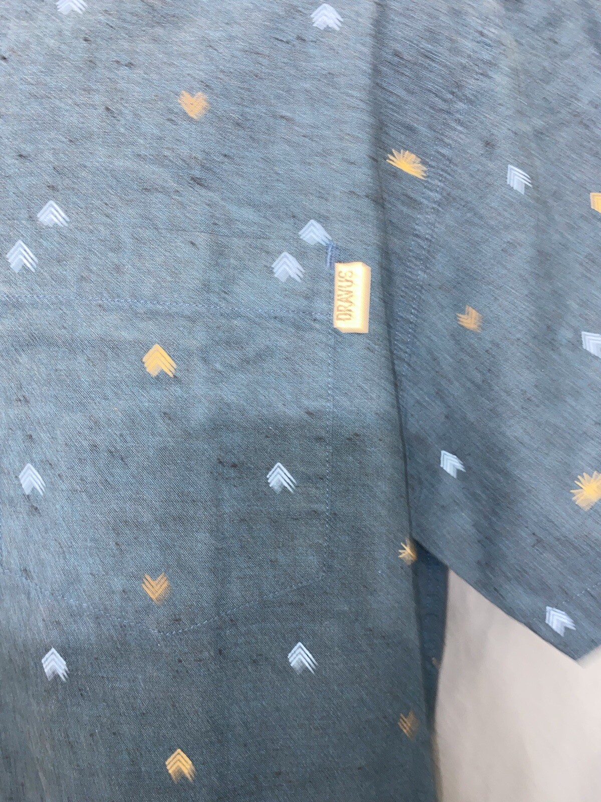 Dravus Black Button Down Sunset Native Designs Sk… - image 5