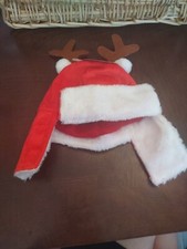 Infant Reindeer Santa Hat - Brand New