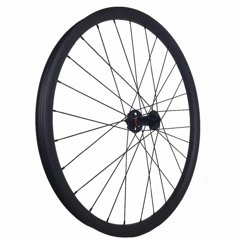 27.5er 35X25mm Carbon Clincher Tubeless Wheelset for Crosscountry MTB XC Bicycle - Image 2 of 4