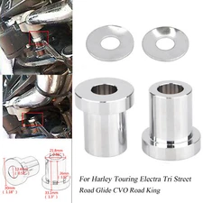 Solid Billet Handlebar Riser Bushings For Harley Road King Street Glide Softail