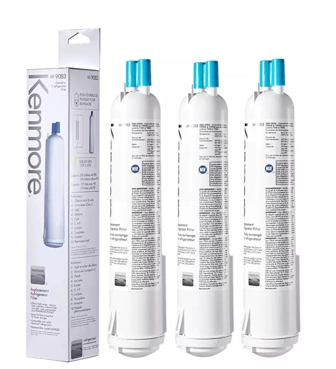 4609083 9083 9020 9030 Replacement Refrigerator Water Filter Fit