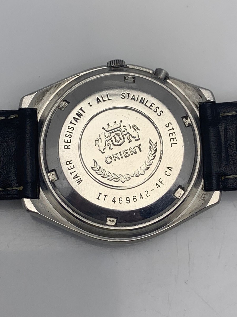Vintage Orient Crystal 21 Jewels IT 469642-4F CA Japan Watch