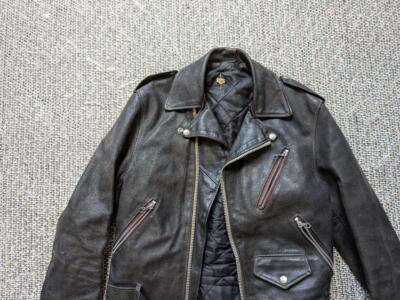 vintage SCHOTT leather PERFECTO leather jacket 36 black vintage SCHOTT leather PERFECTO leather jacket 36 black