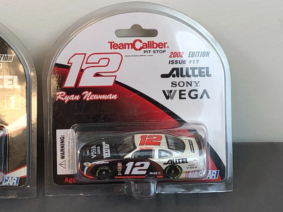 5 EQUIPO CALIBRE Pit Stop 1:64 Diecast 2002/03 EDICIÓN ALLTEL MOBIL RYAN NEWMAN Foto 4 de 4