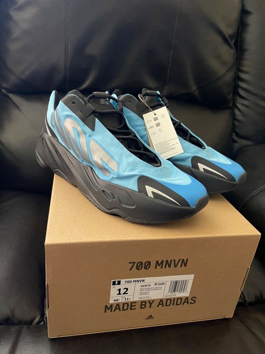 YEEZY BOOST 700 MNVN - BRGCYA Adidas Yeezy Boost 700 MNVN Bright Cyan Size 5 Brand New  main image 2