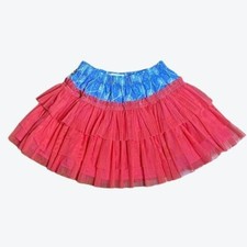 Matilda Jane Friends Forever Tulle Skirt Blue Dark Pink Twirl Dance Size 2T