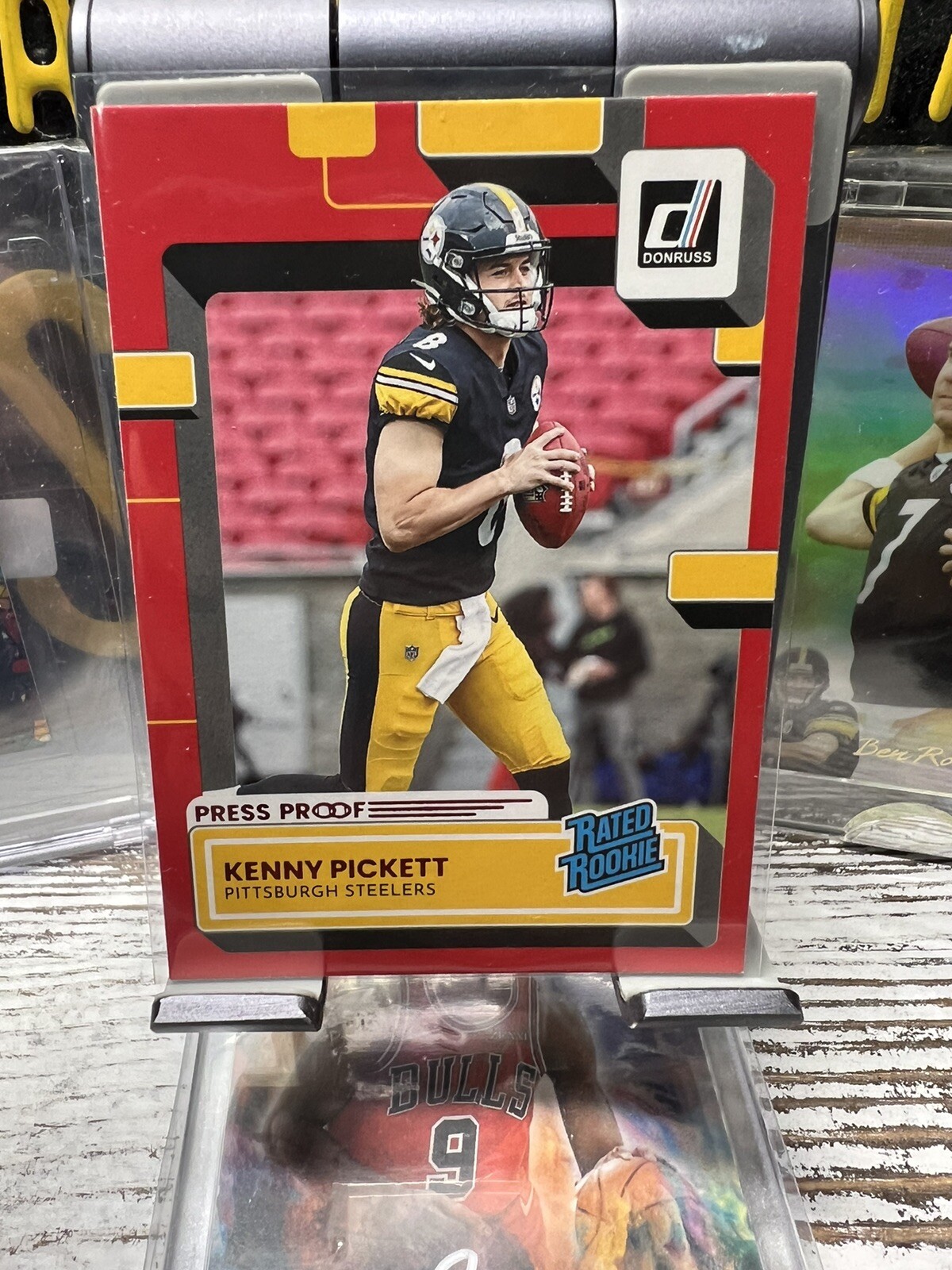 Kenny Pickett Rookie RC 2022 Panini Donruss Red Press Proof #301 Steelers