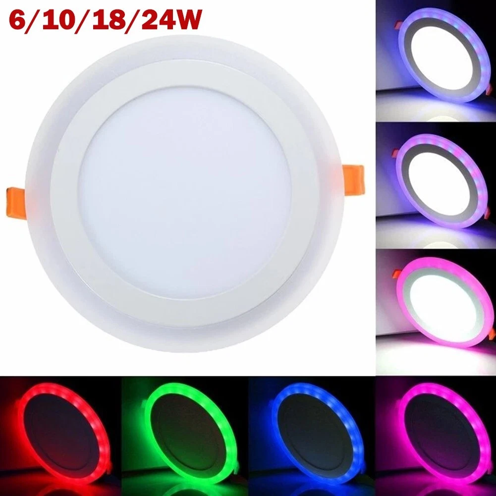 Dual color led panel light deals