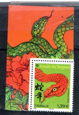 France nouvel an chinois année du Serpent année  2025 neuf **