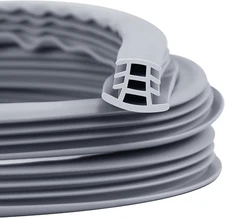 Flexible EPDM Rubber Strip (25 Ft Long and 3/4 Inch Wide) for Concrete Crack Rep