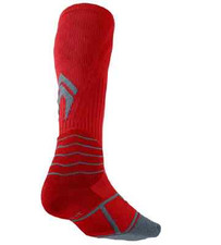 NIKE ELITE VAPOR OVER-THE-CALF BASEBALL SOCKS SX4844-650 RED S 3Y-5Y  22