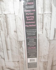 NEW BONITA CHIC SYNTHETIC HAIR EXTENSION CLIP-IN COTTON CANDY PINK 12" LONG 19