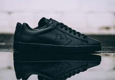 converse pro leather 76 ox black