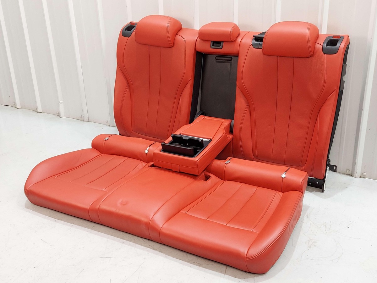 15-19 BMW X6M F86 INTERIOR PACKAGE SET RED SEATS CONSOLE DOOR