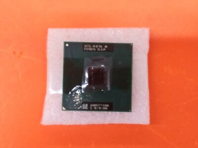       Intel Dual Core T4300 Laptop CPU 2.1GHz SLGJM CPU Processor