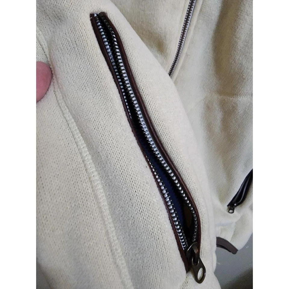 Men's Bills Khakis Yellow and Brown Outer Vest Large - Image 3 of 3