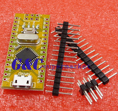 5PCS Top Micro USB Nano V3.0 ATmega328P 5V 16M Micro-controller board