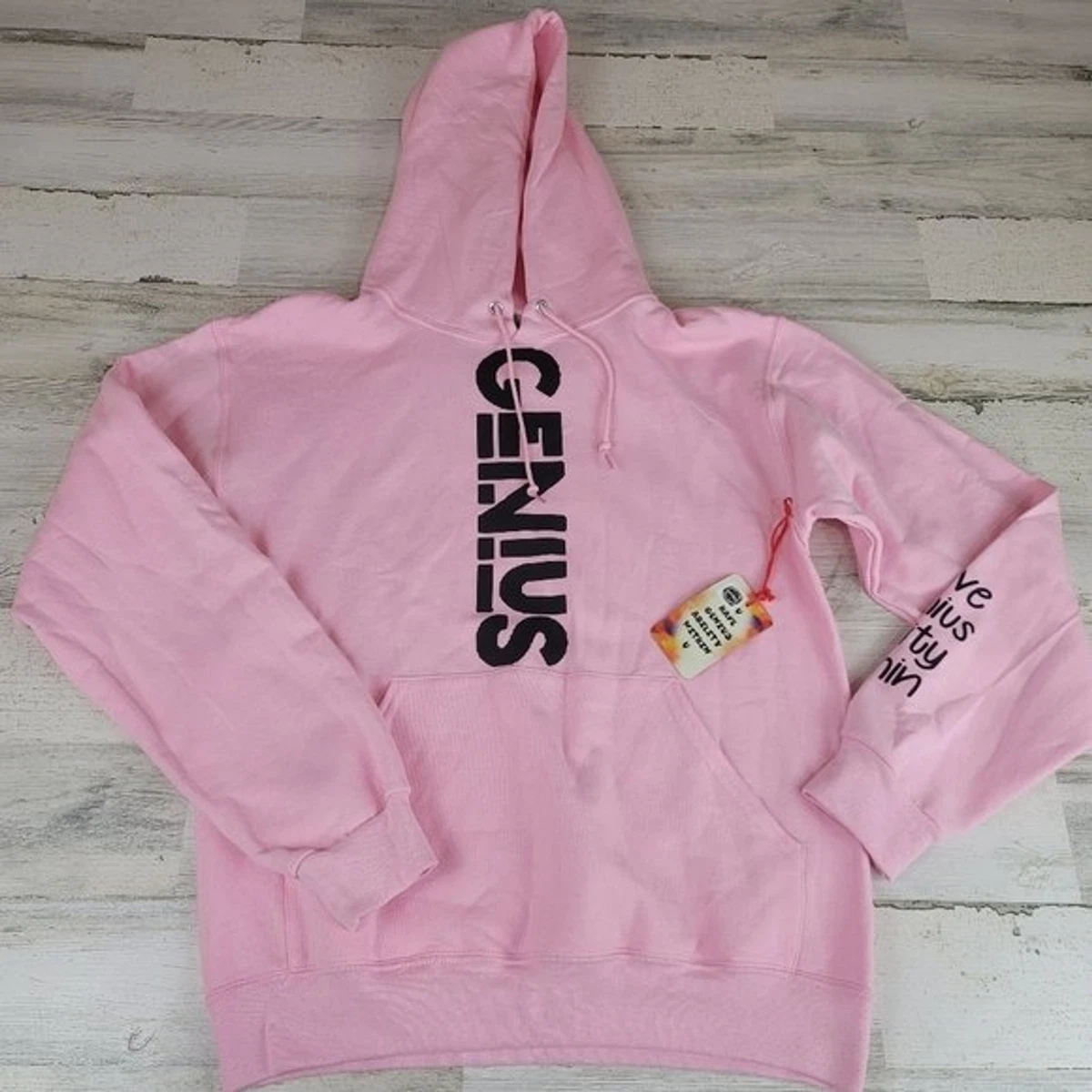 NWT Pink Marquis Hill Genius Pilot Academy Hoodie Size M | eBay