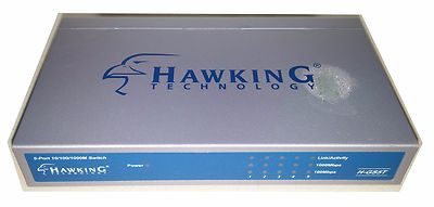 Hawking H-GS5T/A 5 Port 10/100/1000M Switch [No Power Supply]