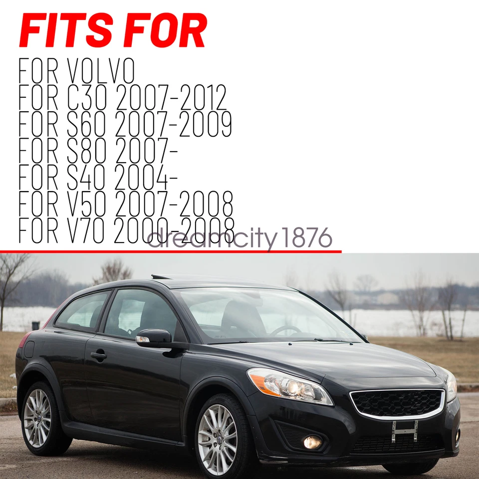 Nueva cubierta de espejo retrovisor lateral derecho 1 pieza para Volvo C30 2007-2012 39850593 Foto 2 de 4