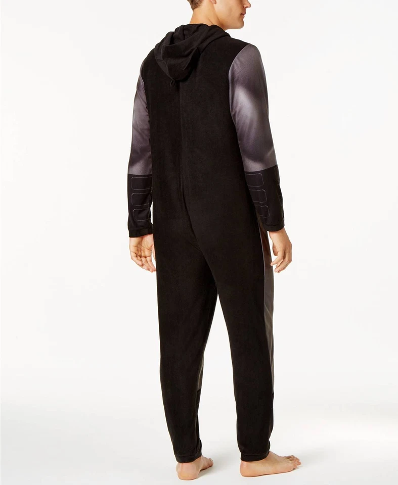 $161 Brevemente Declarado Para Hombre Pijamas Gris Batman Mono de Una Pieza Prendas para Dormir Talla S Foto 2 de 2