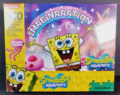 NEW 2020 SpongeBob SquarePants Imagination 500 Piece Jigsaw Puzzle SEALED