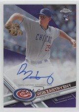 2017 Topps Chrome Rookie Purple Refractor 57/250 Rob Zastryzny #RA-RZ Auto y8h