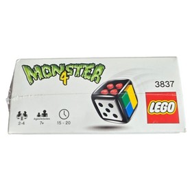 LEGO Monster 4 Game 3837 NEW Sealed Retired Halloween Strategy Board Game 141 Pc