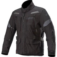 Alpinestars Valparaiso V3 Drystar Motorcycle Motorbike Textile Jacket Black