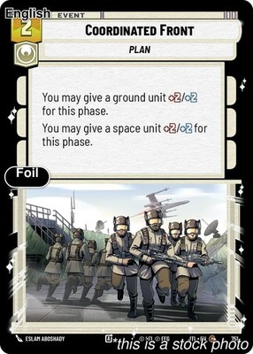 EN Coordinated Front (Foil) 751 Jump to Lightspeed Common LP